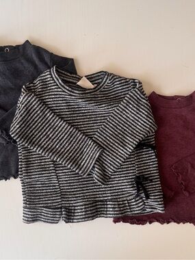 Zara long sleeve mock neck pack